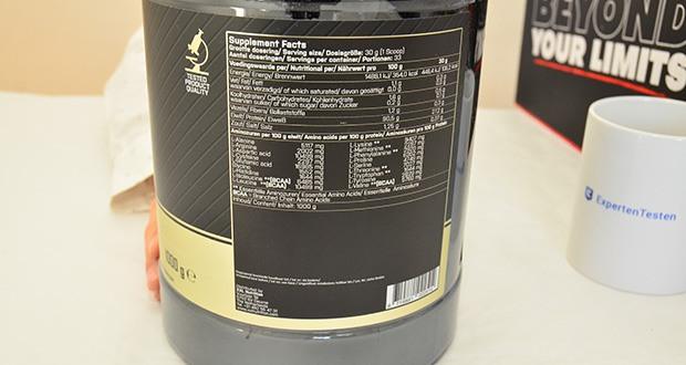 XXL Nutrition Whey Isolate Zero im Test - Enthält alle essentiellen Aminosäuren
