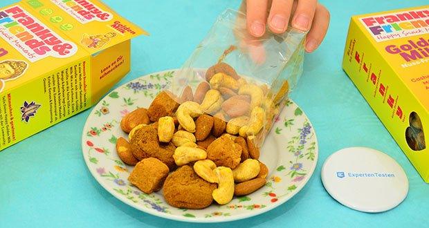 Franky & Friends Golden Milk Bio-Nuss-Frucht-Mix im Test - Geheime Gewürzmischung