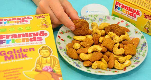 Franky & Friends Golden Milk Bio-Nuss-Frucht-Mix im Test - Natürliche Zutaten