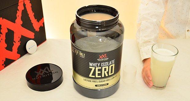 XXL Nutrition Whey Isolate Zero im Test - Fördert eine gesunde Lebensweise