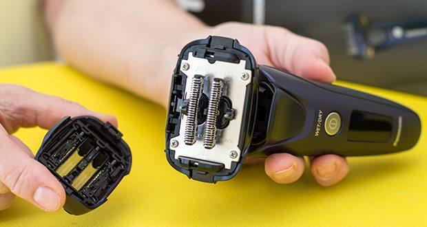 Qualität eines Trockenrasierers