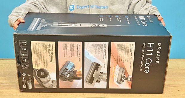 Dreame H11 Core Nass- und Trockensauger im Test - Nass- und Trockensaugfähigkeit