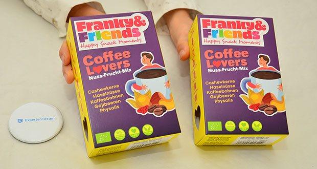 Franky & Friends Coffee Lovers Bio-Nuss-Frucht-Mix im Test - Bio und fair gehandelt
