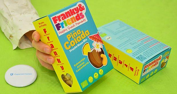 Franky & Friends Pina Colada Bio-Frucht-Nuss-Mix im Test - Gesunder veganer Snack