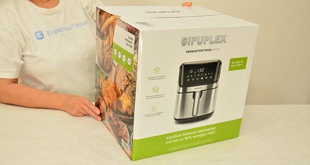 Sifuplex Heissluftfritteuse AFS70 6,5 Liter im Test - Innovative Rapid-Air-Technologie