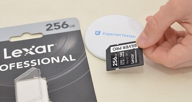 Lexar Silver Pro SD Karte 256GB im Test - Schneller Dateitransfer