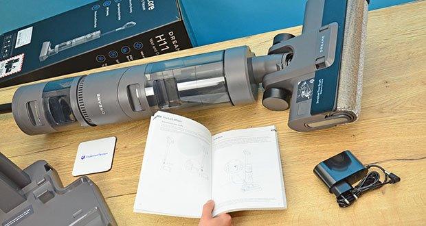 Dreame H11 Core Nass- und Trockensauger im Test - 22 Minuten konstante Leistung