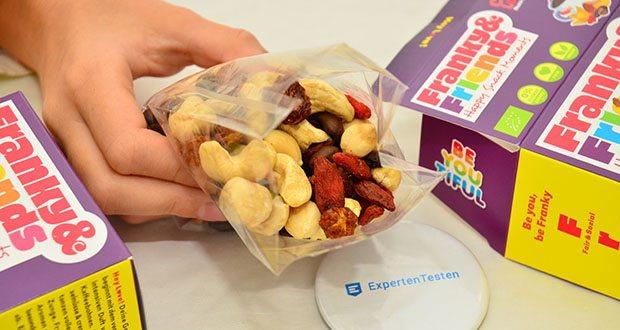 Franky & Friends Coffee Lovers Bio-Nuss-Frucht-Mix im Test - Reich an Ballaststoffen