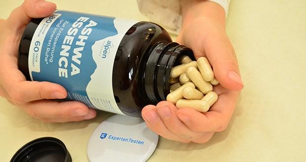 ALPEN NATURALS Ashwagandha Kapseln mit Magnesium & Vitamin B6 im Test - 2004mg pro Dosis: Hochdosiertes Schlafbeerenpulver