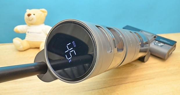 Dreame H11 Core Nass- und Trockensauger im Test - LED-Display fĂĽr Ăśberwachung