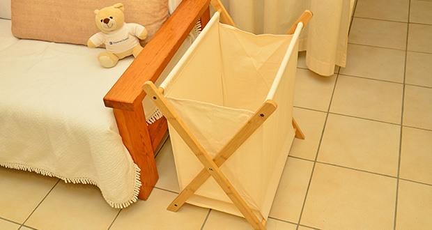 HeimGlück Wäschesammler 60l beige im Test - Für jeden Raum geeignet: Vielseitige Einsatzmöglichkeiten