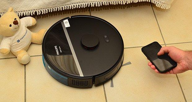 Philips Homerun 3100 Saugroboter mit Wischfunktion im Test - HomeRun App fĂĽr personalisierte Steuerung