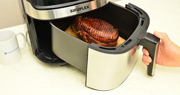 Sifuplex Heissluftfritteuse AFS70 6,5 Liter im Test - Bis zu 90% weniger Fettverbrauch