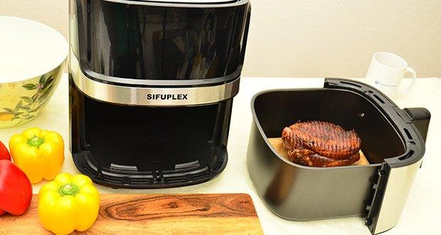 Sifuplex Heissluftfritteuse AFS70 6,5 Liter im Test - Geeignet für vielfältige Gerichte