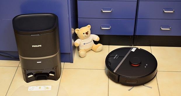 Philips Homerun 3100 Saugroboter mit Wischfunktion im Test - Ultrastarke Saugleistung bis zu 4.000 Pa