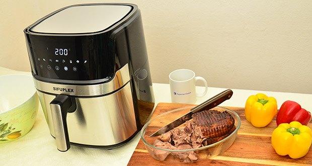 Sifuplex Heissluftfritteuse AFS70 6,5 Liter im Test - Vielseitige Kochmöglichkeiten (Frittieren, Backen, Auftauen)