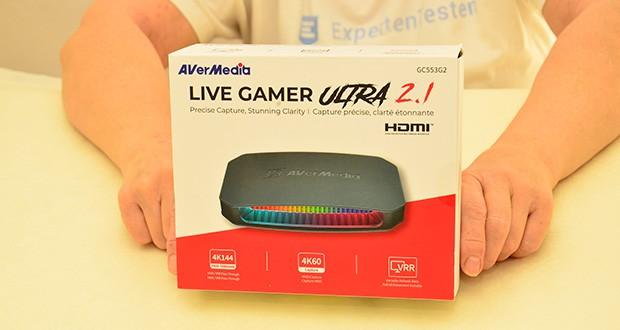 AverMedia Live Gamer Ultra 2.1 GC553G2 Capture Card im Test - Ideal fĂĽr Content-Ersteller und Streamer
