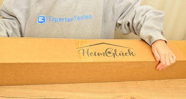 HeimGlück Wäscheständer schwarz im Test - Leichtgewicht mit 4 kg