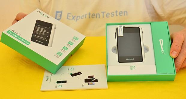 Fluentalk T1 Mini Handübersetzergerät im Test - Über 95 % Genauigkeit bei Übersetzungen
