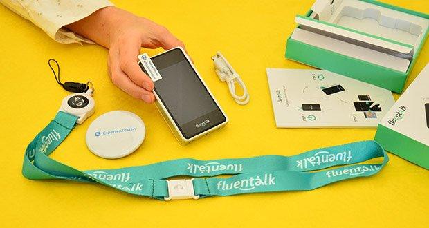 Fluentalk T1 Mini Handübersetzergerät im Test - Unterstützt 36 Sprachen