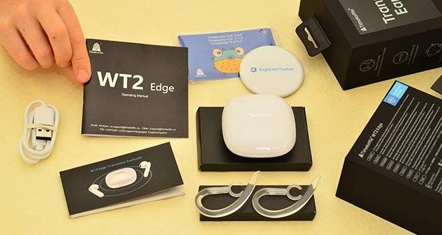 Timekettle WT2 Edge Sprachübersetzer Kopfhörer im Test - HybridComm™-Technologie