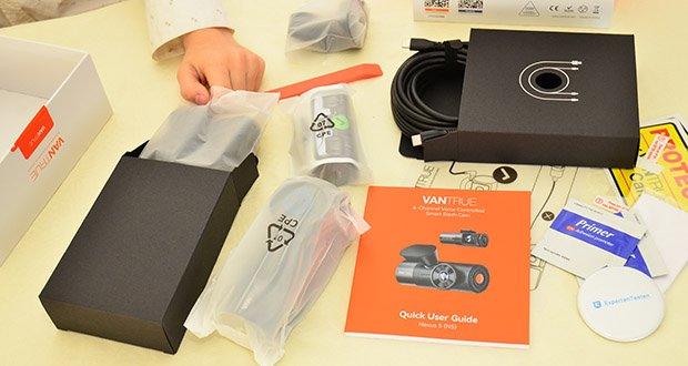 VANTRUE Nexus 5 Dashcam im Test - WDR, HDR und IR-Unterstützung