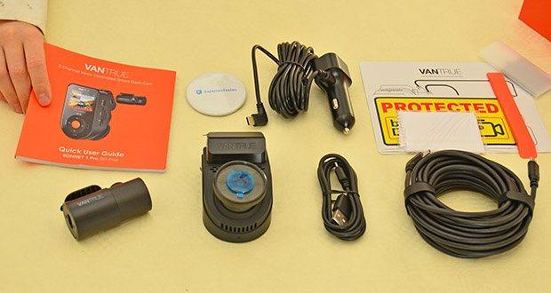 VANTRUE Sonnet 1 Pro Dashcam im Test - Unauffällige kompakte Größe