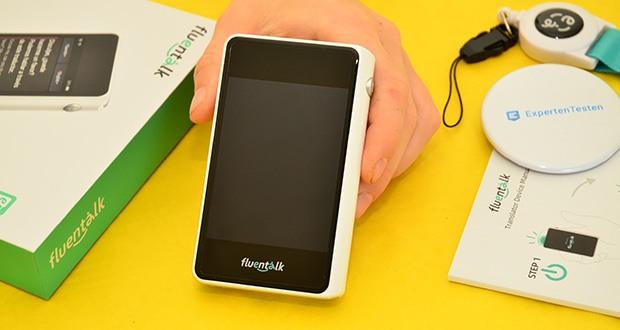 Fluentalk T1 Mini Handübersetzergerät im Test - 2,8-Zoll-HD-Bildschirm