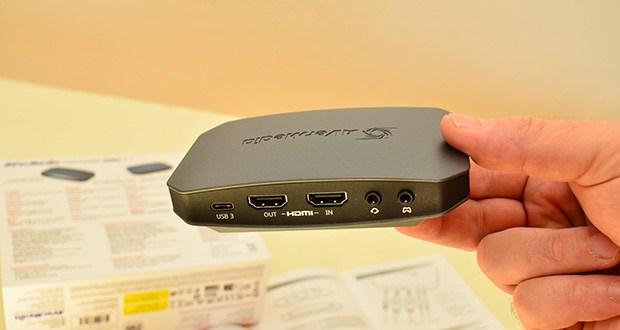 AverMedia Live Gamer Ultra 2.1 GC553G2 Capture Card im Test - Vielseitige AnschlĂĽsse: HDMI und 3.5 mm Audio