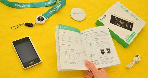 Fluentalk T1 Mini Handübersetzergerät im Test - 1 Jahr kostenlose globale Daten