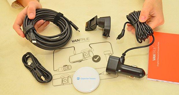 VANTRUE Nexus 5 Dashcam im Test - Kontinuierliche Stromversorgung