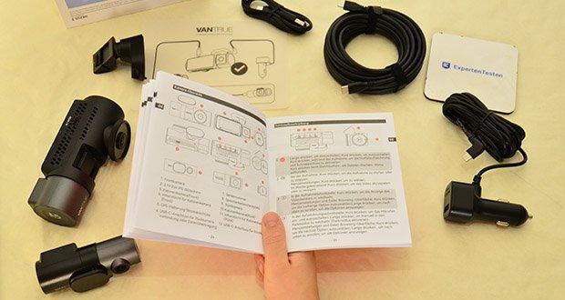 VANTRUE Nexus 5 Dashcam im Test - Überlegene Nachtsichtfähigkeit