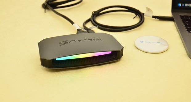AverMedia Live Gamer Ultra 2.1 GC553G2 Capture Card im Test - Anpassbare RGB-Beleuchtung für individuelle Atmosphäre