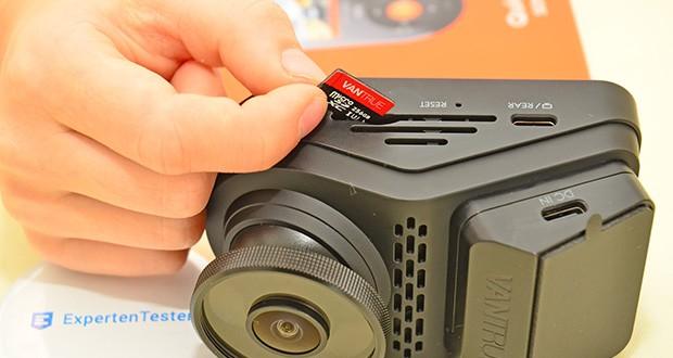 VANTRUE Sonnet 1 Pro Dashcam im Test - Unterstützung für 512G Speicherkarte