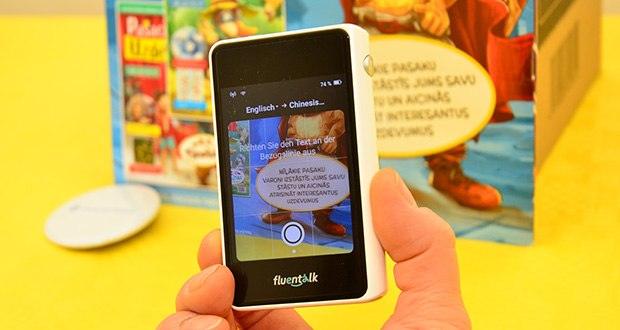 Fluentalk T1 Mini Handübersetzergerät im Test - 39 Sprachen für Fotoübersetzung