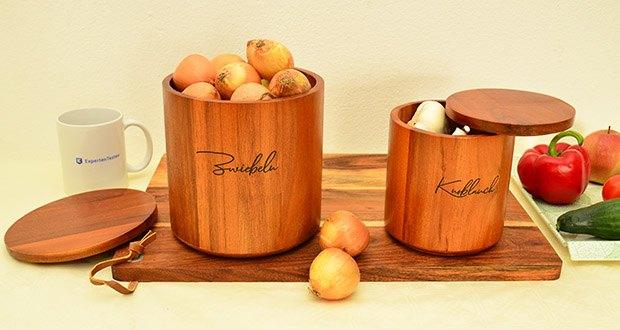 HOMEWOOD Zwiebel- & Knoblauch Aufbewahrung im Test - Ein Hauch von Luxus in der KĂĽche