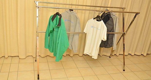 HeimGlück Kleiderständer Silber im Test - Stilvolle Ergänzung für jedes Zuhause