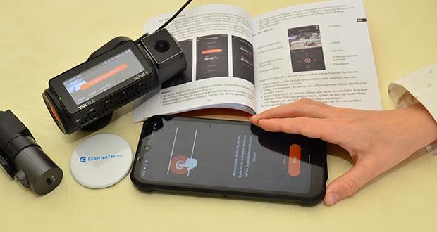 VANTRUE Nexus 5 Dashcam im Test - Deutschsprachige App und Anleitung; 5GHz WiFi für schnelle Updates