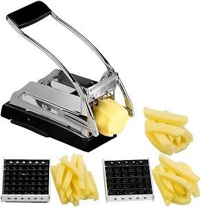 So werden Pommesschneider getestet Verschiedene Testkriterien in einem Pommesschneider Test