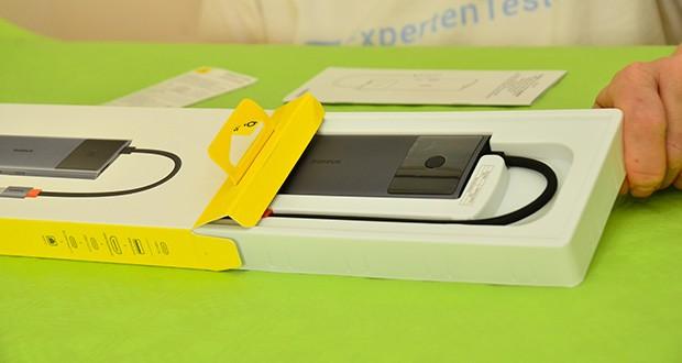 Baseus 6-in-1 USB-C Docking Station im Test - Aluminiumgehäuse mit matter Oberfläche