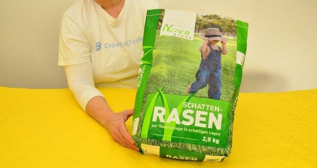 NovaGreen Schattenrasen Premium 2,5kg im Test - Geeignet für Neuansaat und Regeneration