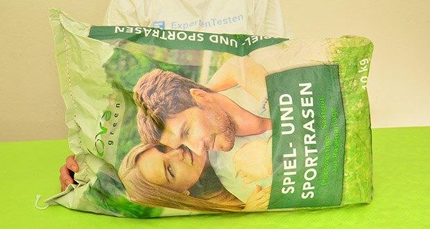 NovaGreen Spiel- und Sportrasen Premium 10kg im Test - Ideal fĂĽr Neuansaat; perfekt fĂĽr Nachsaat