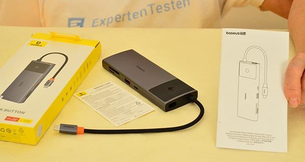 Baseus 10-in-1 USB-C Docking Station im Test - Hohe Qualität und Langlebigkeit