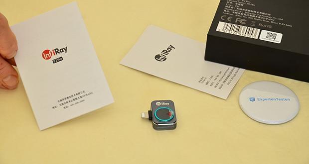 InfiRay P2 Pro Wärmebildkamera für IOS im Test - Niedriges Gewicht von nur 9g