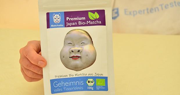Matchatto Bio Japan Matcha Tee Pur im Test - EG-Öko-Verordnung konform (DE-ÖKO-070)