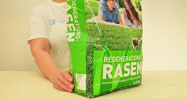 NovaGreen Nachsaat - Reparaturrasen 2,5kg im Test - Auffrischung älterer Rasenflächen