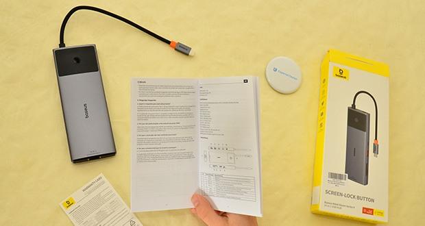 Baseus 10-in-1 USB-C Docking Station im Test - 4K@120Hz Bildschirmklarheit