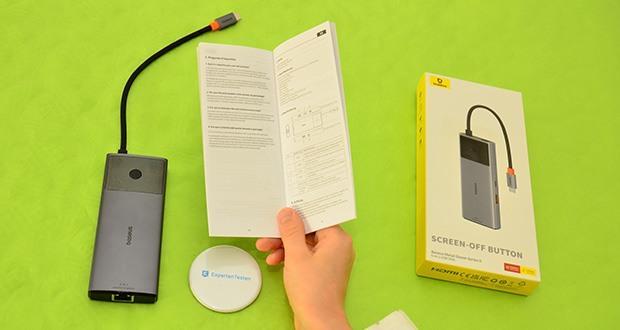 Baseus 6-in-1 USB-C Docking Station im Test - UnterstĂĽtzt Windows, Apple OS, Linux