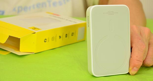 Baseus Magsafe Mini Powerbank PD 20W im Test - Hautfreundliche Oberfläche