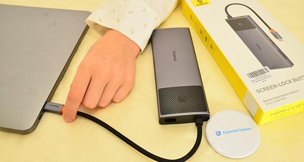 Baseus 10-in-1 USB-C Docking Station im Test - Kein Netzteil erforderlich